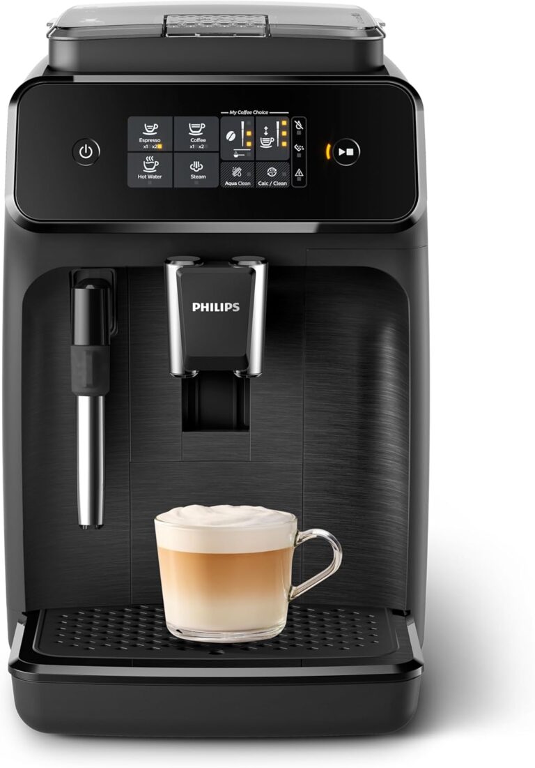 Philips 1200 Series Fully Automatic Espresso Machine, Classic Milk Frother